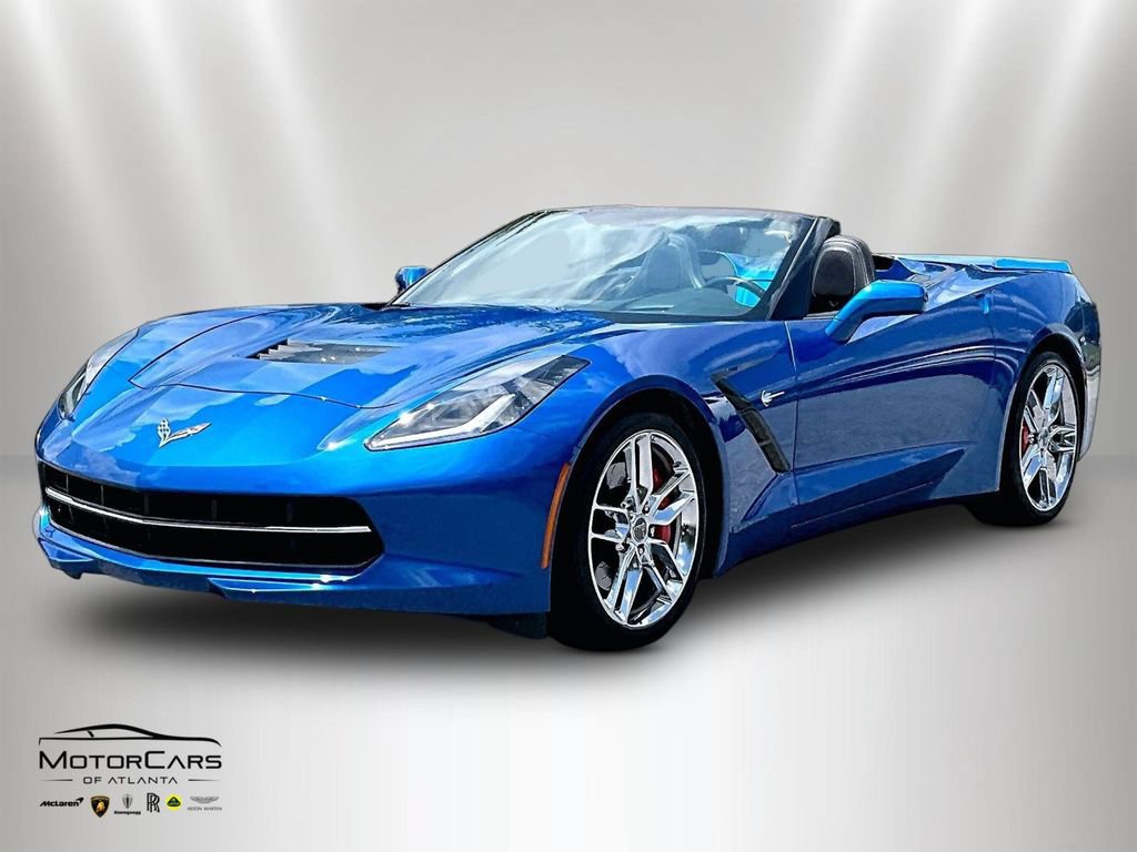 Used 2014 Chevrolet Corvette Stingray Convertible w/ 3LT Preferred Equipment Group RWD image 1