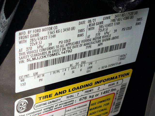 Used 2021 Lincoln Navigator L Reserve w/ Cargo Convenience Package RWD image 20