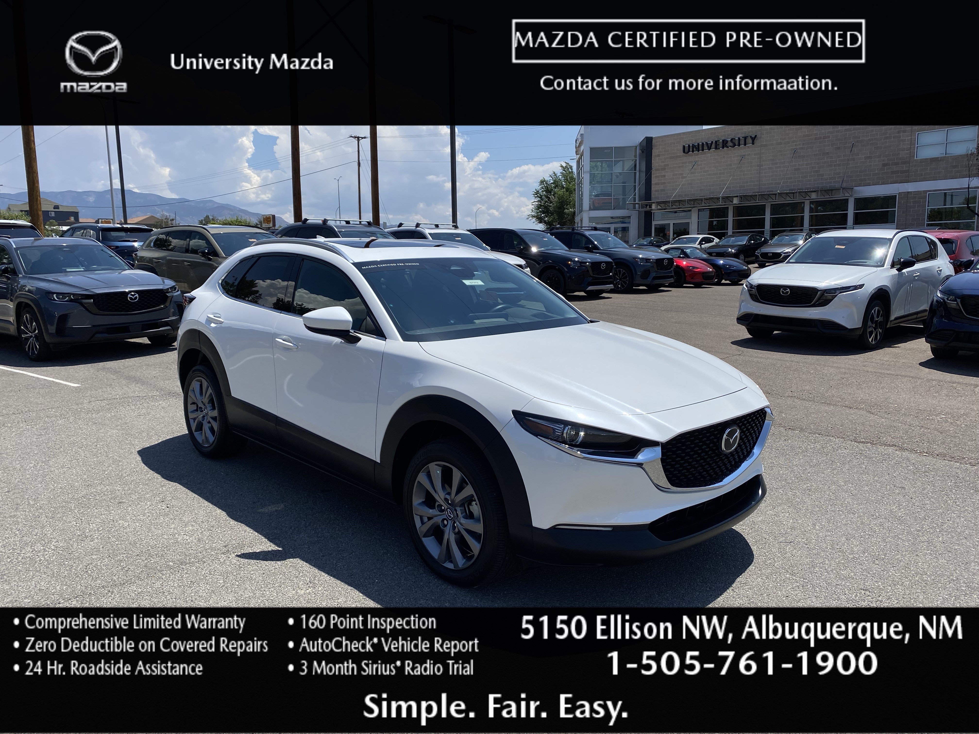 Certified 2025 MAZDA CX-30 AWD 2.5 S w/ Premium Package image 1