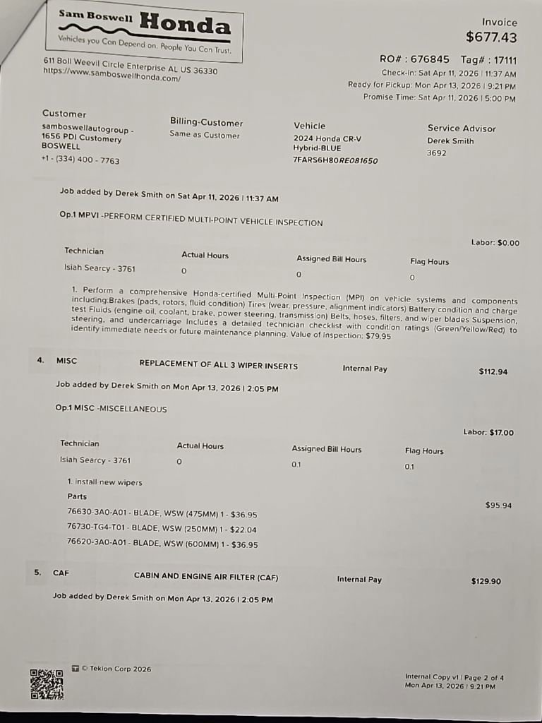 Used 2024 Honda CR-V Sport-L image 52