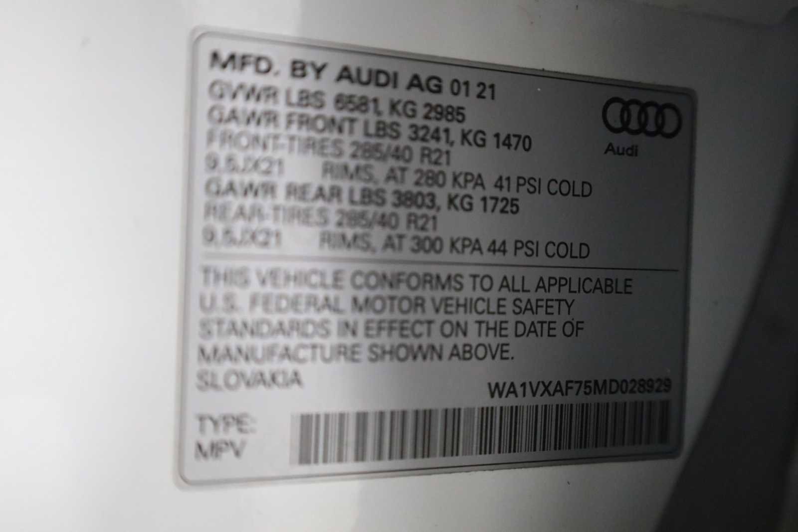 Used 2021 Audi Q7 3.0T Prestige w/ Prestige Package AWD/4WD image 42