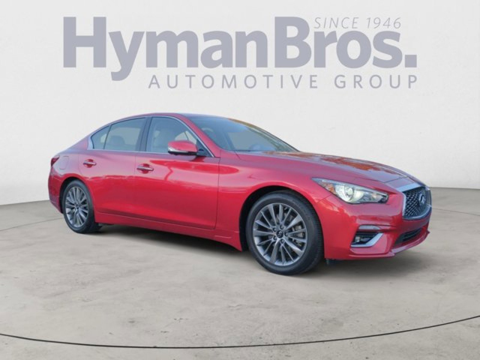 Certified 2023 INFINITI Q50 Luxe w/ Cargo Package image 1