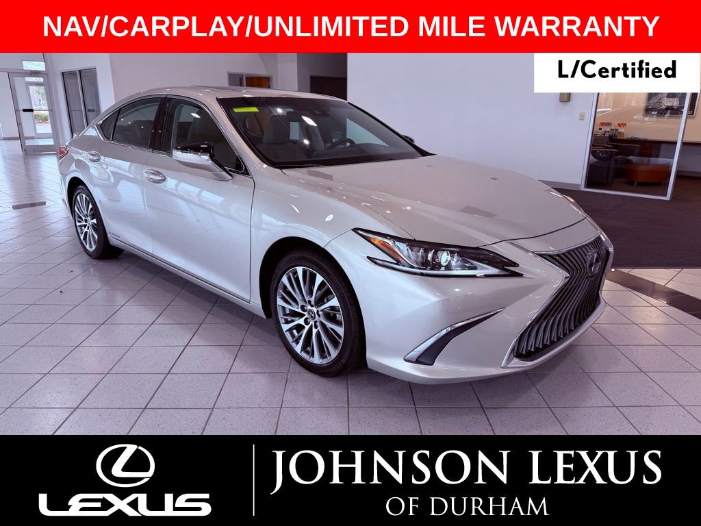 Certified 2020 Lexus ES 300h w/ Premium Package image 1