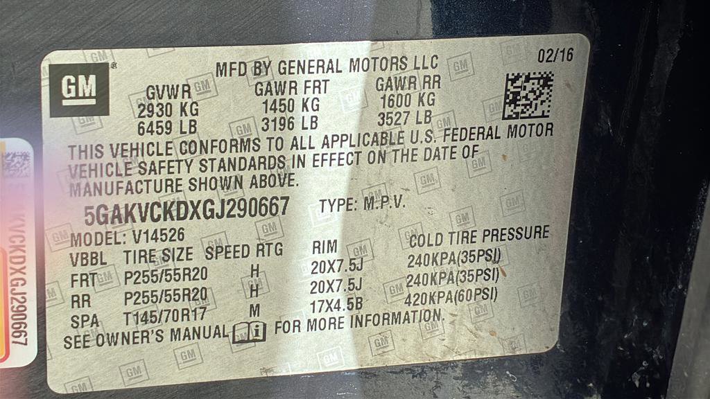 Used 2016 Buick Enclave Premium w/ Experience Buick Package image 31