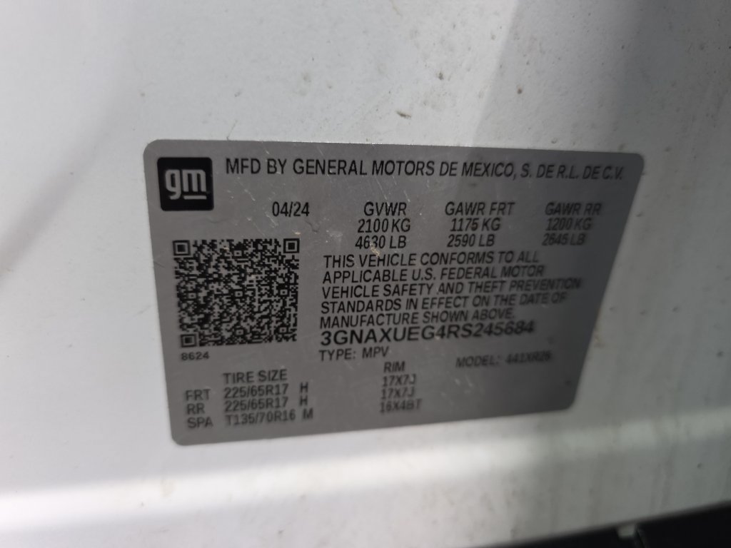 Used 2024 Chevrolet Equinox LT AWD/4WD image 33