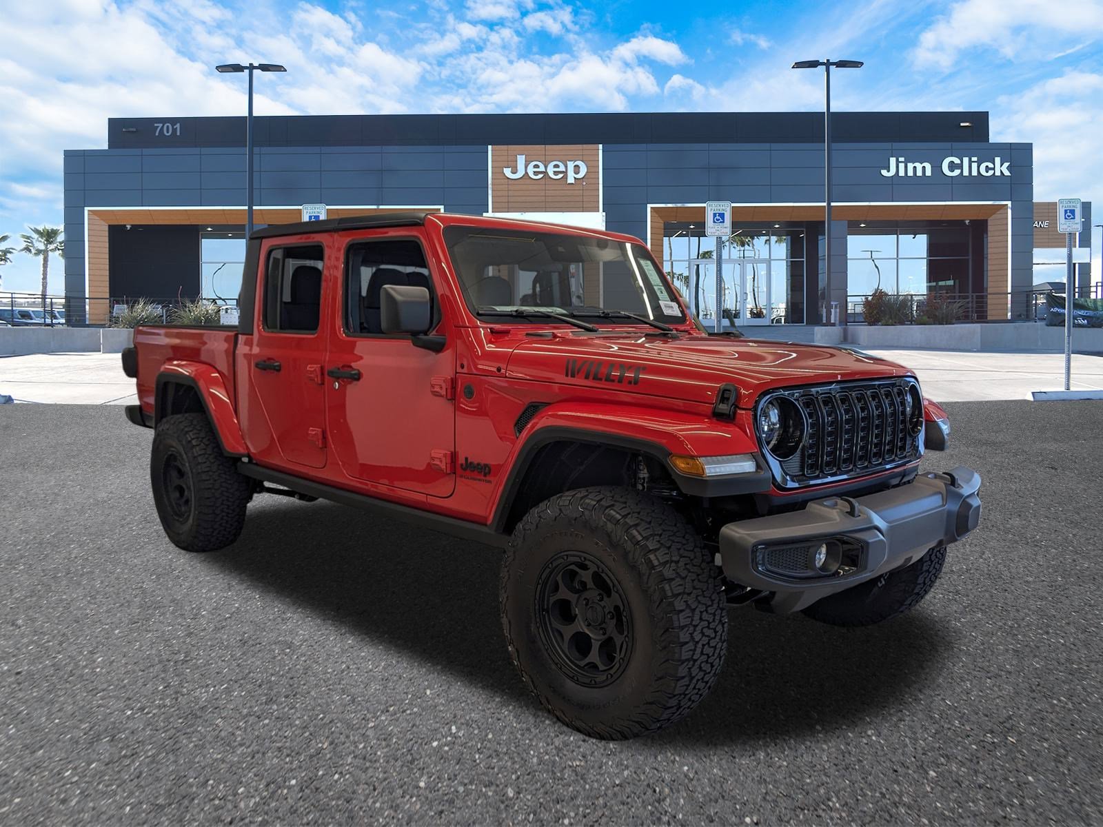 New 2025 Jeep Gladiator Willys image 1