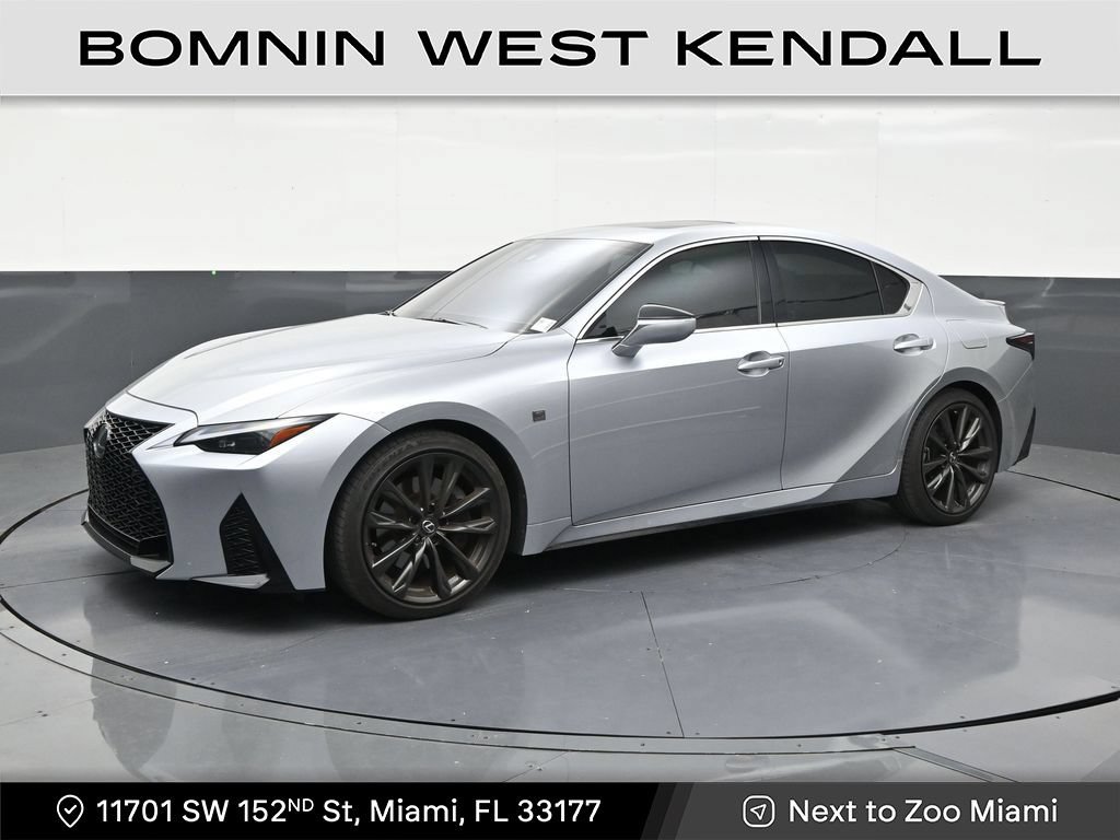 Used 2025 Lexus IS 350 F Sport w/ Accessory Package 2 RWD image 1