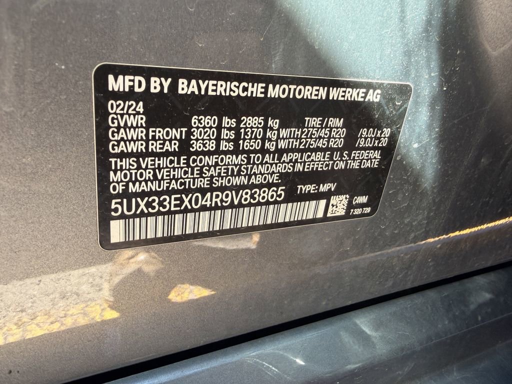 Used 2024 BMW X6 xDrive40i w/ Premium Package image 6