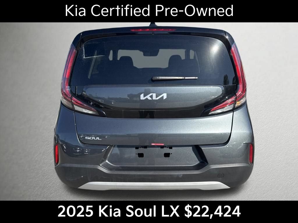 Certified 2025 Kia Soul LX w/ LX Technology Package FWD image 5