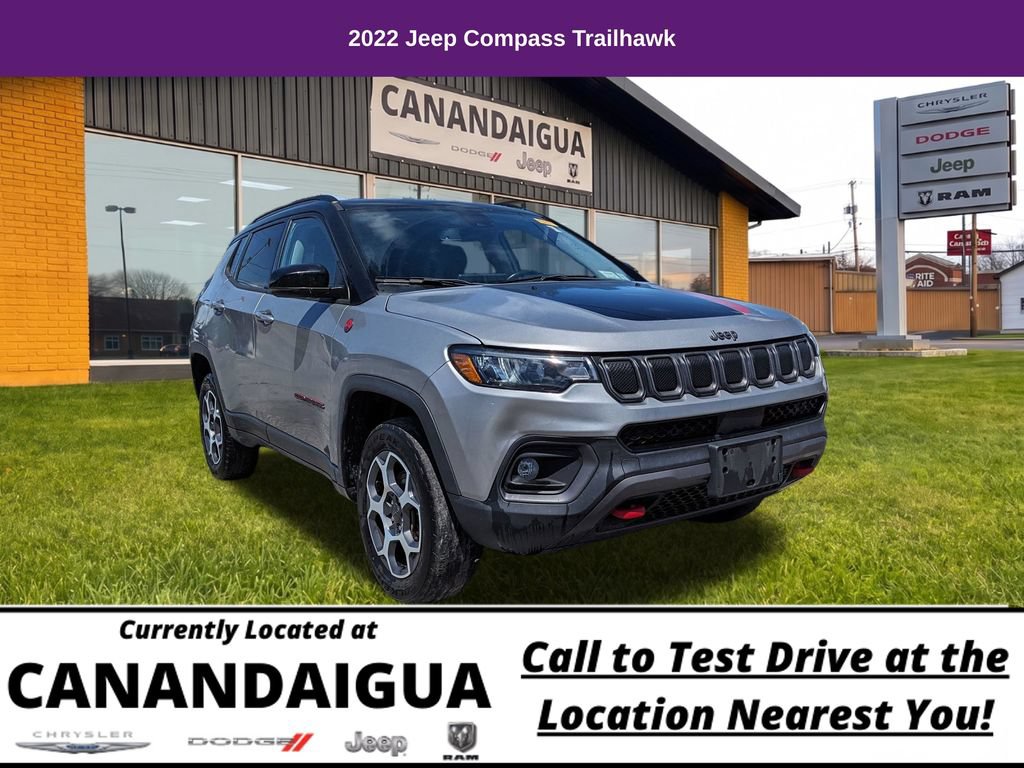 Used 2022 Jeep Compass Trailhawk w/ Trailhawk Convenience Group