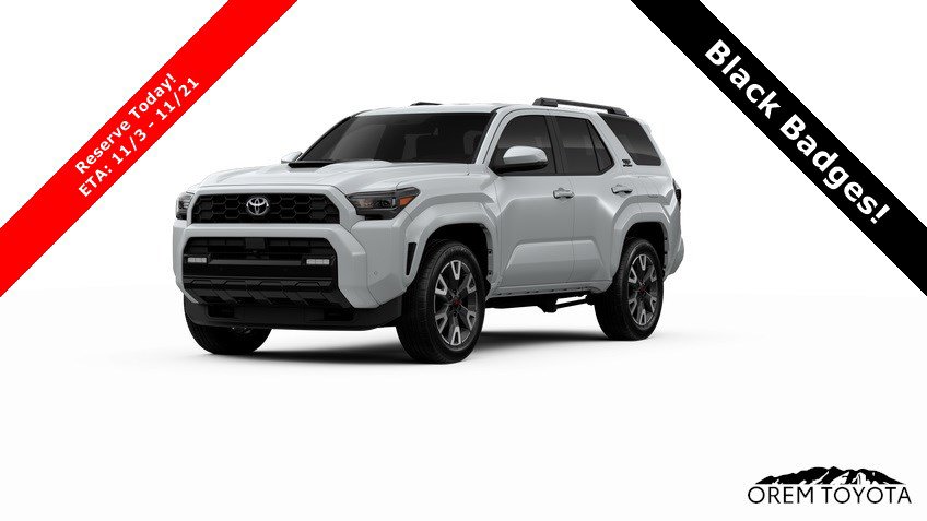 New 2025 Toyota 4Runner TRD Sport