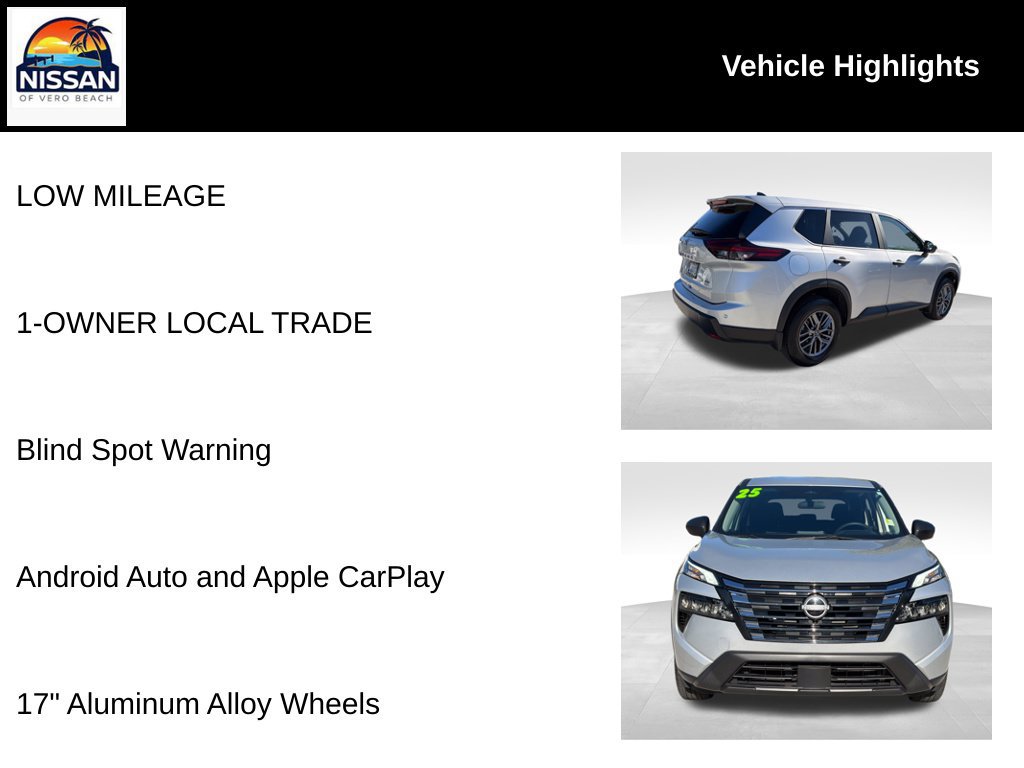 Used 2025 Nissan Rogue S AWD/4WD image 18