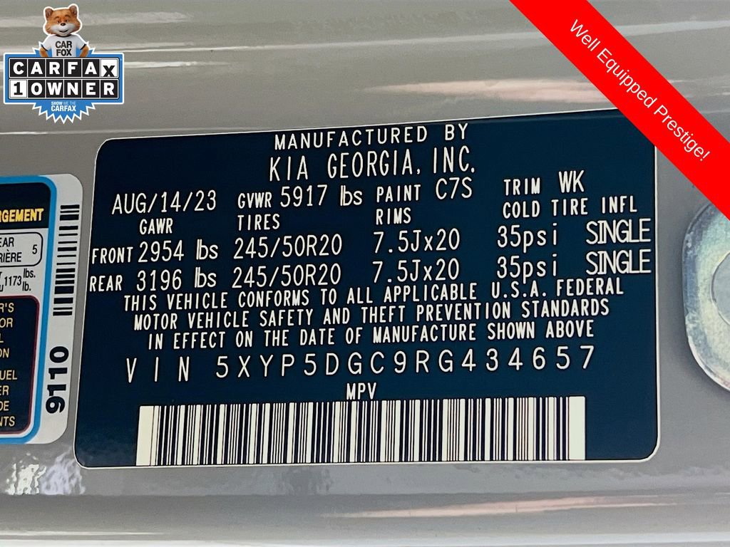 Certified 2024 Kia Telluride SX Prestige X-Line AWD/4WD image 36