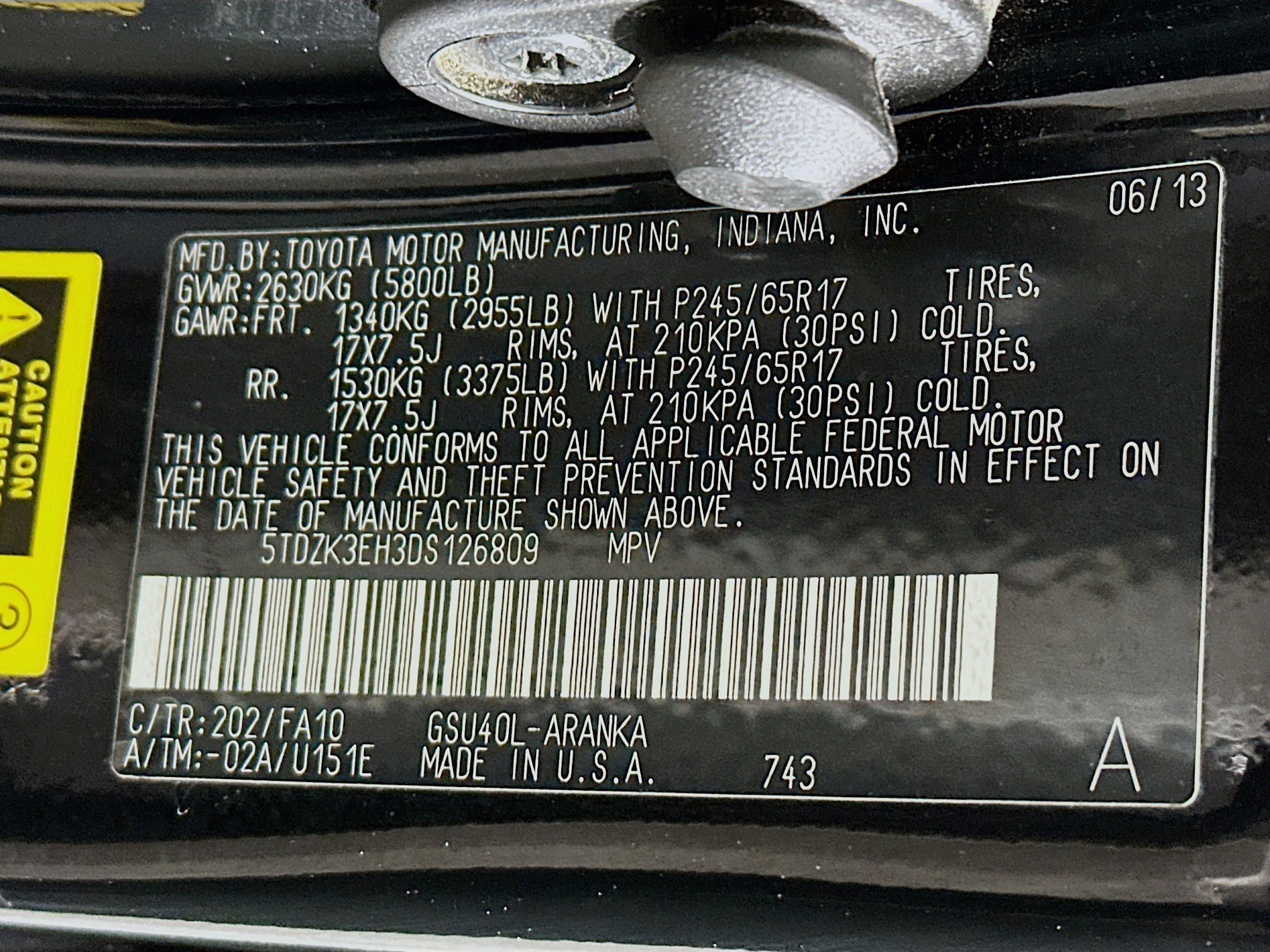 Used 2013 Toyota Highlander Plus image 12