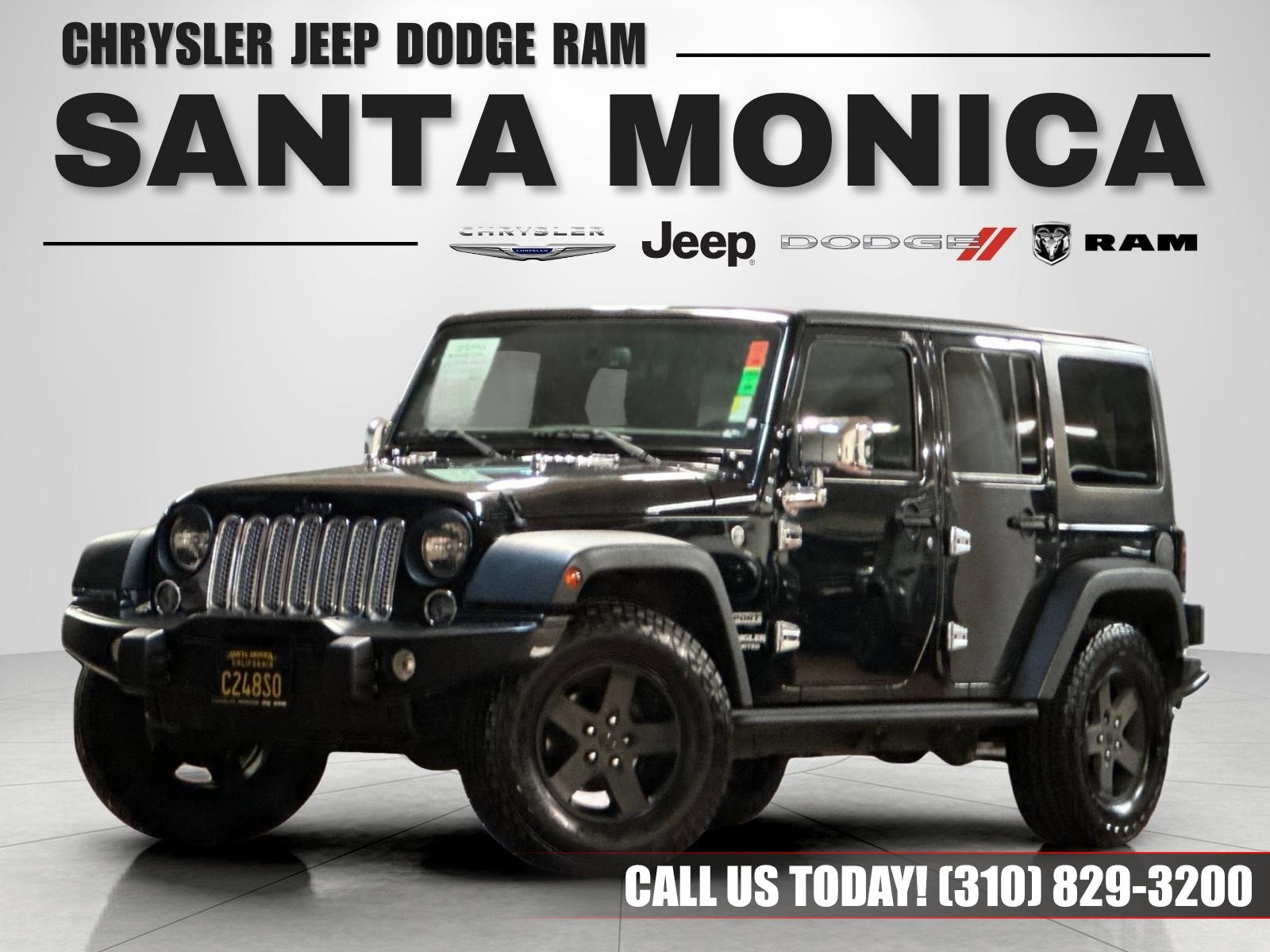 Used 2016 Jeep Wrangler Unlimited Sport w/ Quick Order Package 24S
