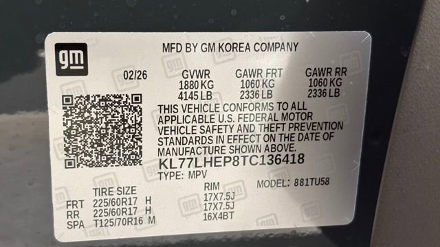 New 2026 Chevrolet Trax LT image 43