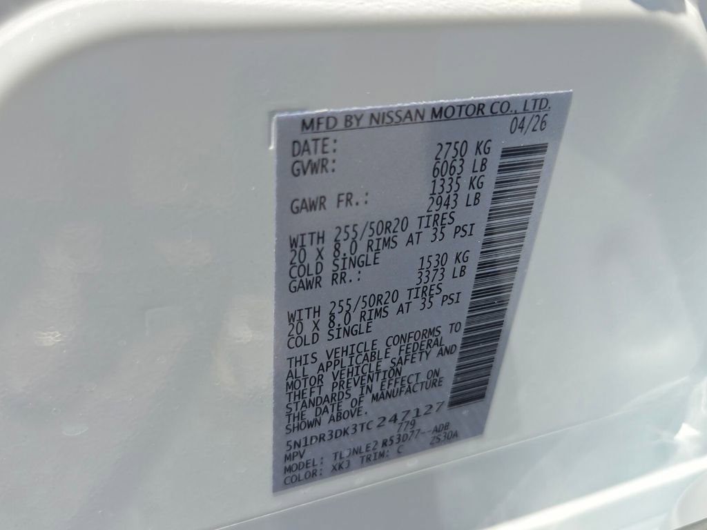 New 2026 Nissan Pathfinder Platinum AWD/4WD image 4