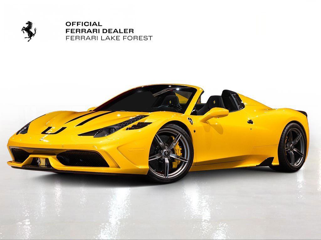 Certified 2015 Ferrari 458 Speciale A RWD image 1