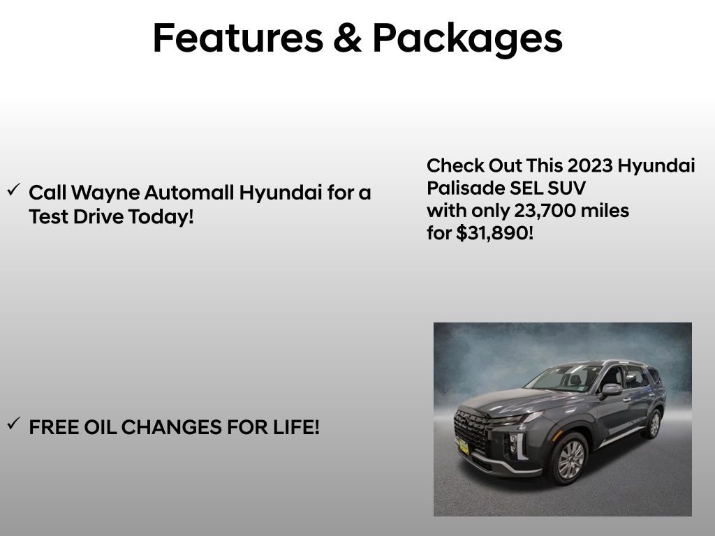 Used 2023 Hyundai Palisade SEL w/ Cargo Package image 4