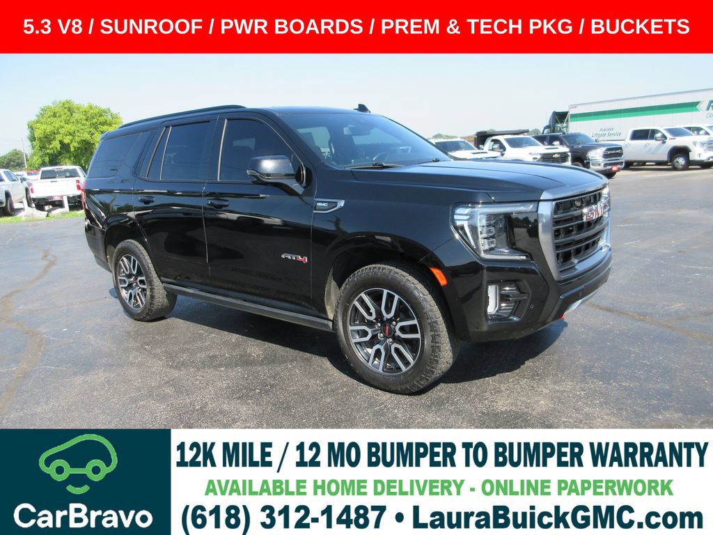 Certified 2023 GMC Yukon AT4 w/ AT4 Premium Package