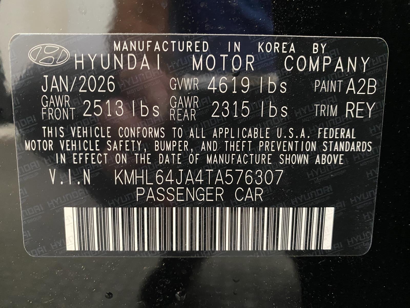 New 2026 Hyundai Sonata SEL AWD/4WD image 31