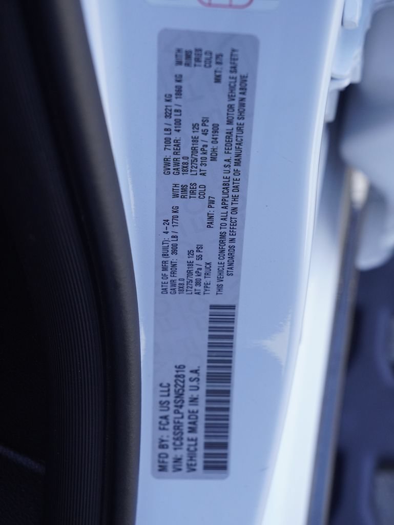 Certified 2025 RAM 1500 Rebel w/ Trailer Tow Group AWD/4WD image 35