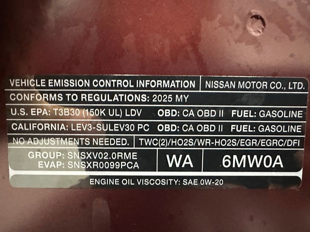 Used 2025 Nissan Sentra SV FWD image 66