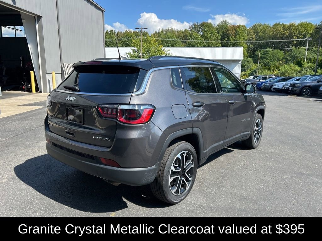 Certified 2022 Jeep Compass Limited w/ Sun and Sound Group image 3