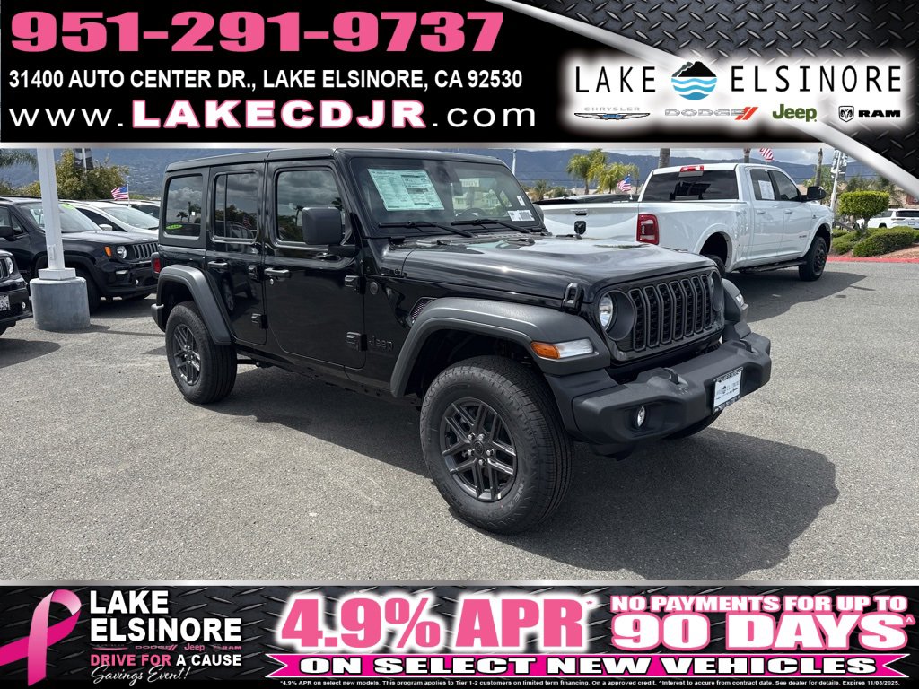 New 2025 Jeep Wrangler Unlimited Sport S