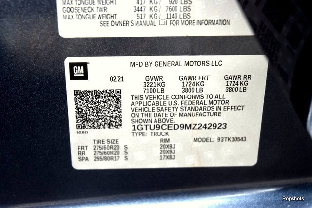 Used 2021 GMC Sierra 1500 Elevation w/ X31 Off-Road Package image 18