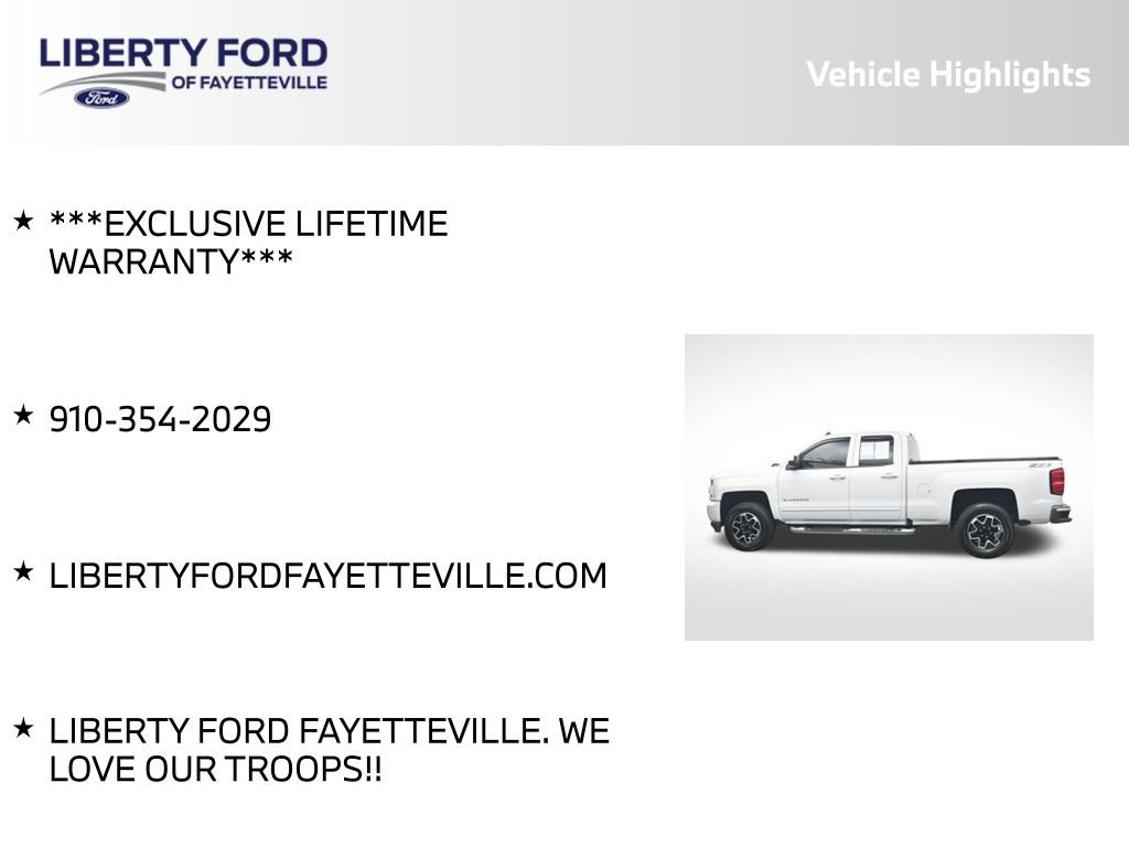 Used 2017 Chevrolet Silverado 1500 LT w/ All Star Edition AWD/4WD image 5