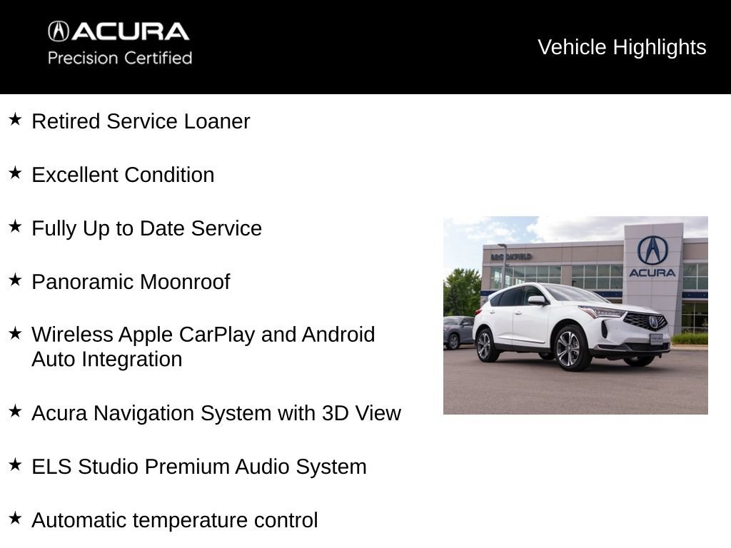 Certified 2026 Acura RDX w/ Technology Package AWD/4WD image 5