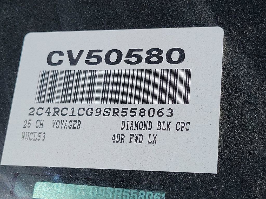 New 2025 Chrysler Voyager LX image 16