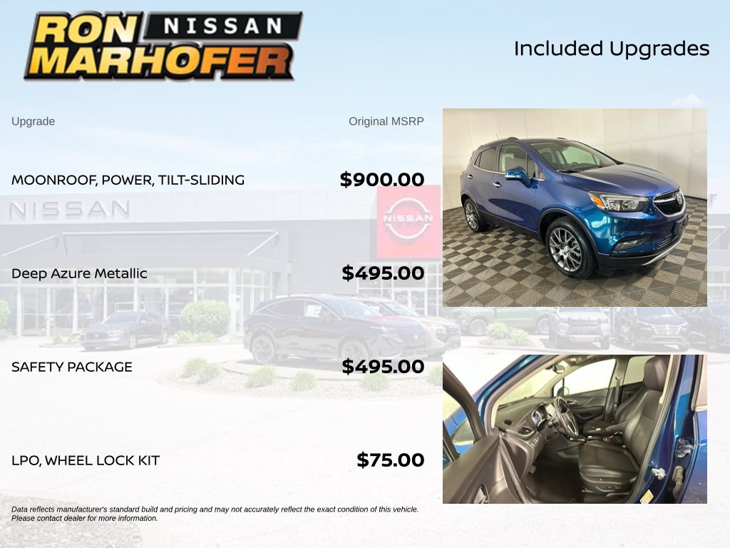 Used 2019 Buick Encore Sport Touring w/ Safety Package AWD/4WD image 6