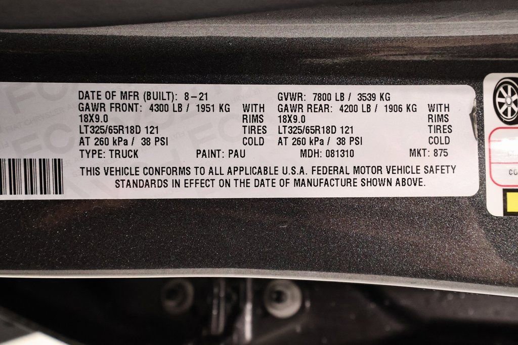 Used 2021 RAM 1500 TRX w/ TRX Level 2 Equipment Group image 52