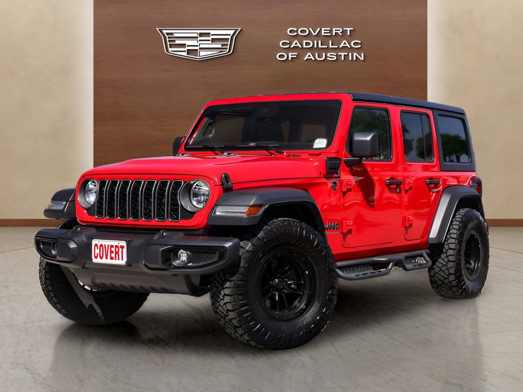 Used 2025 Jeep Wrangler Unlimited Sport S 4xe w/ Convenience Group image 1