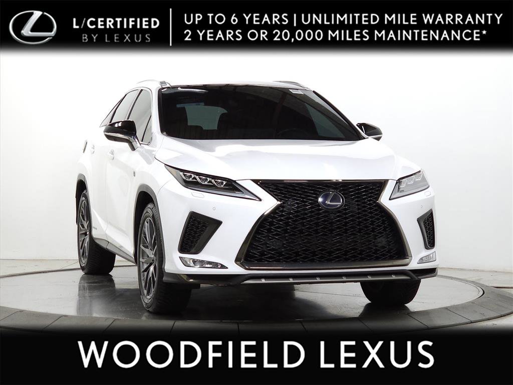 Certified 2021 Lexus RX 450h F Sport