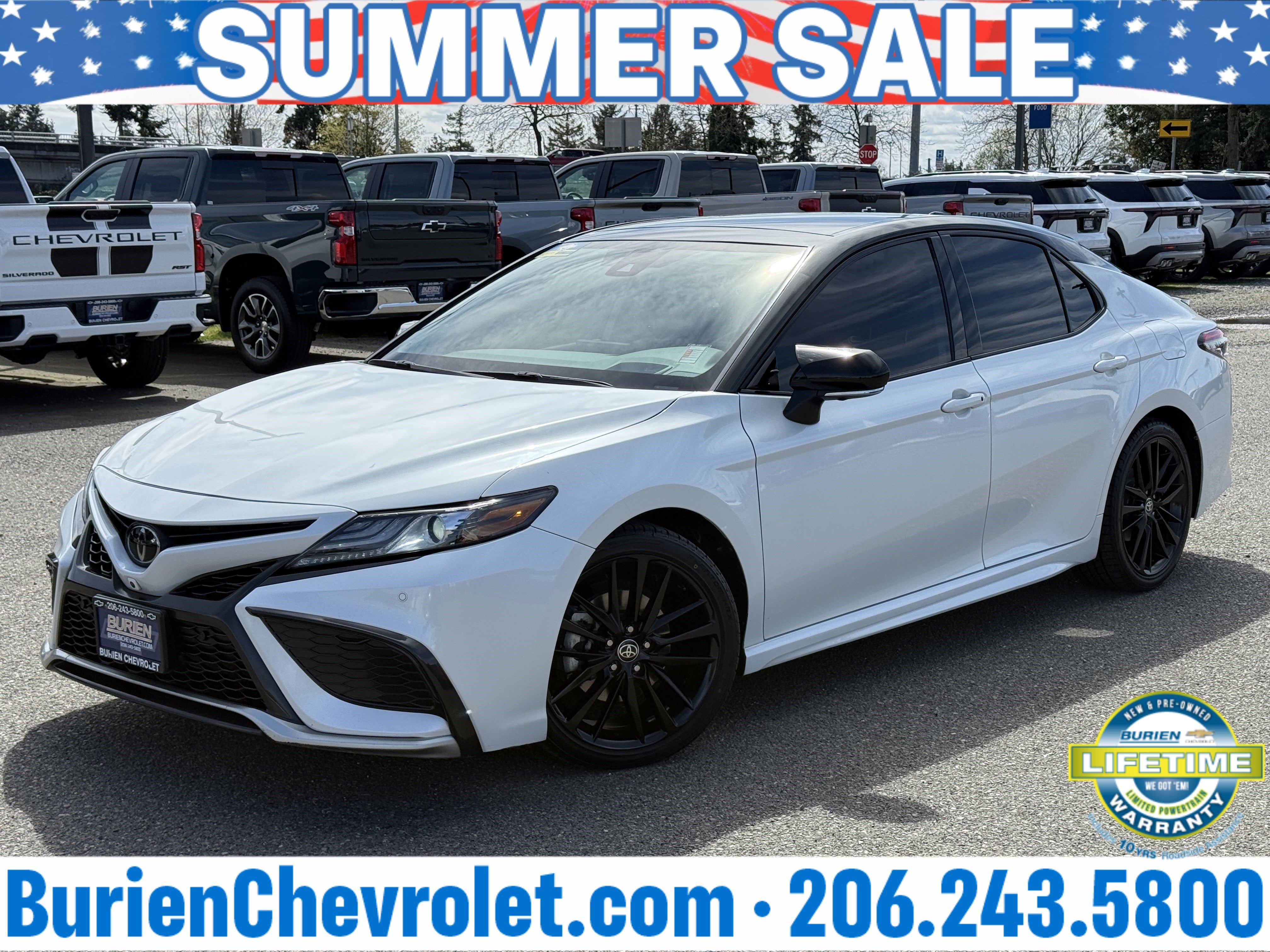 Used 2023 Toyota Camry XSE w/ Navigation Package FWD image 1