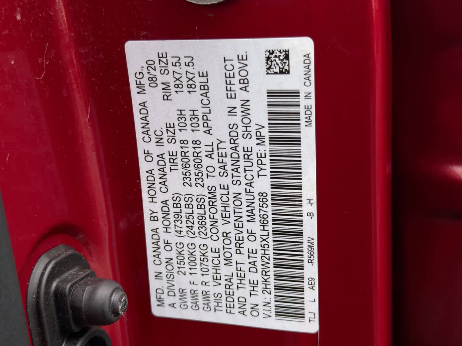Used 2020 Honda CR-V EX image 37