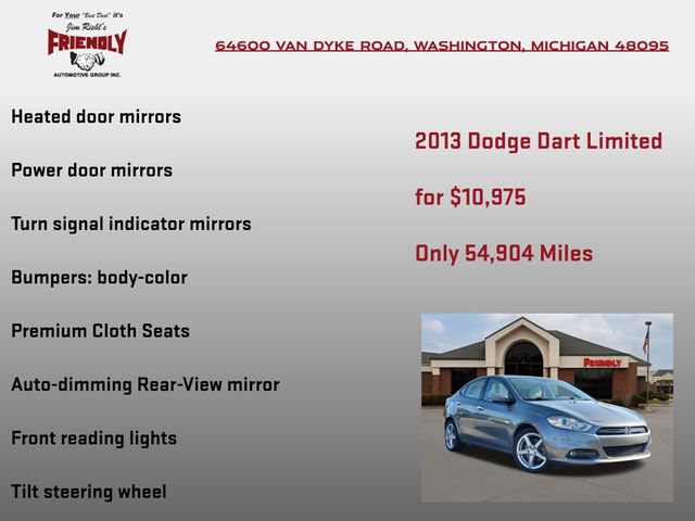 Used 2013 Dodge Dart Limited w/ Technology Group FWD image 30