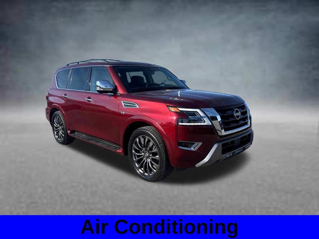 Used 2022 Nissan Armada Platinum w/ Captain's Chairs Package AWD/4WD image 4