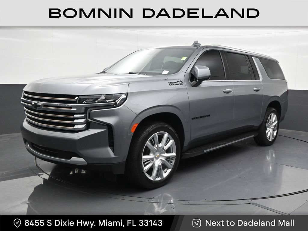 Used 2021 Chevrolet Suburban High Country AWD/4WD image 1