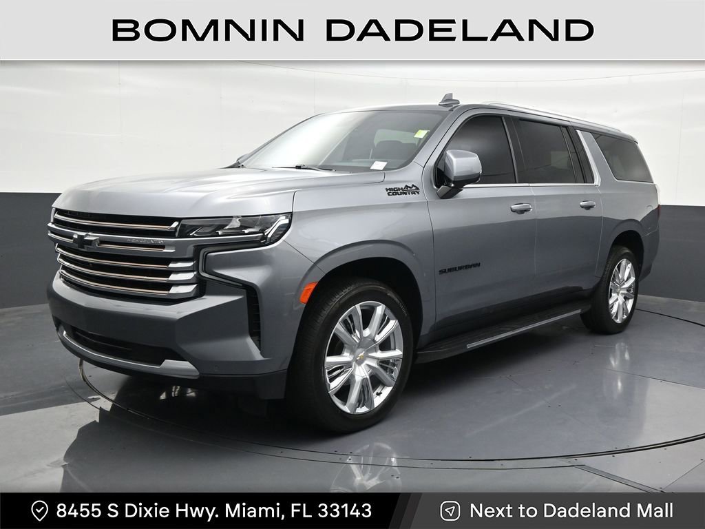 Used 2021 Chevrolet Suburban High Country AWD/4WD image 1