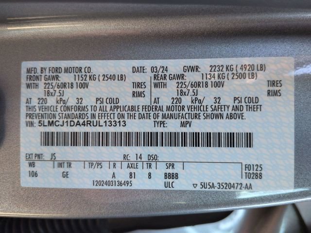 Used 2024 Lincoln Corsair Premiere w/ Equipment Group 101A image 20