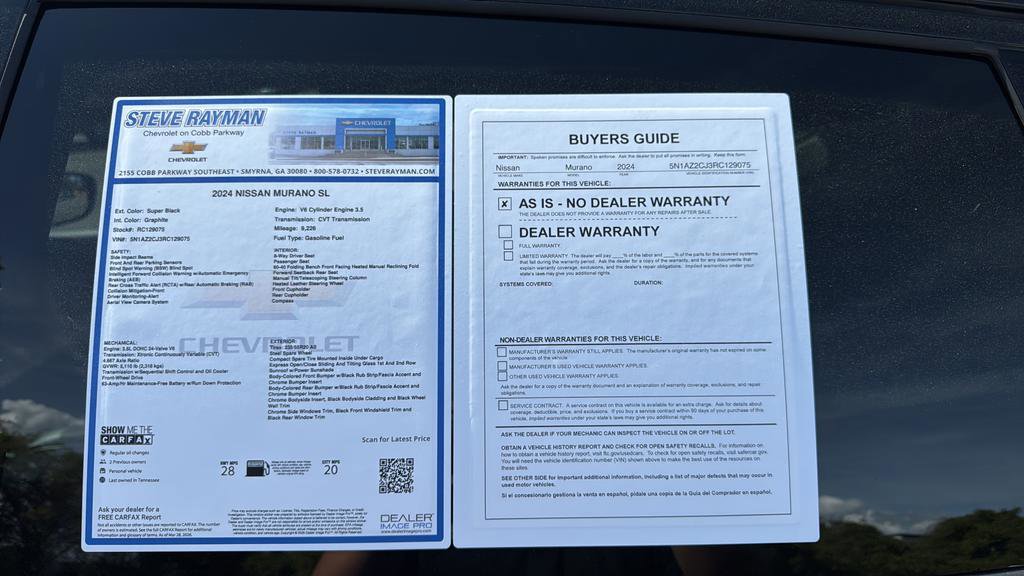 Used 2024 Nissan Murano SL image 19