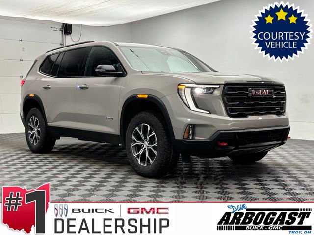 New 2026 GMC Acadia AT4 w/ Luxury Package