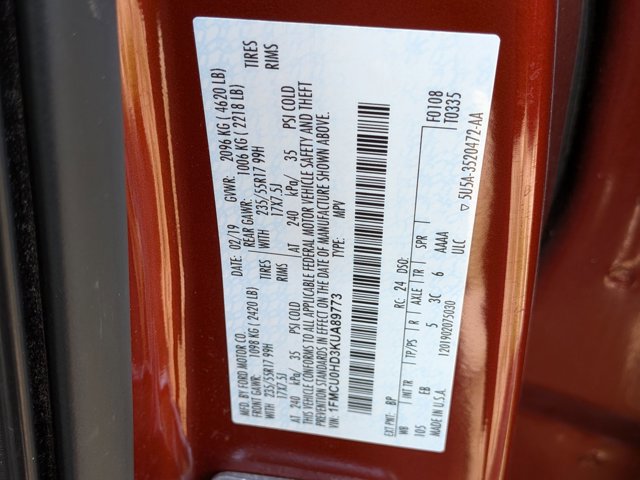 Used 2019 Ford Escape SEL FWD image 18