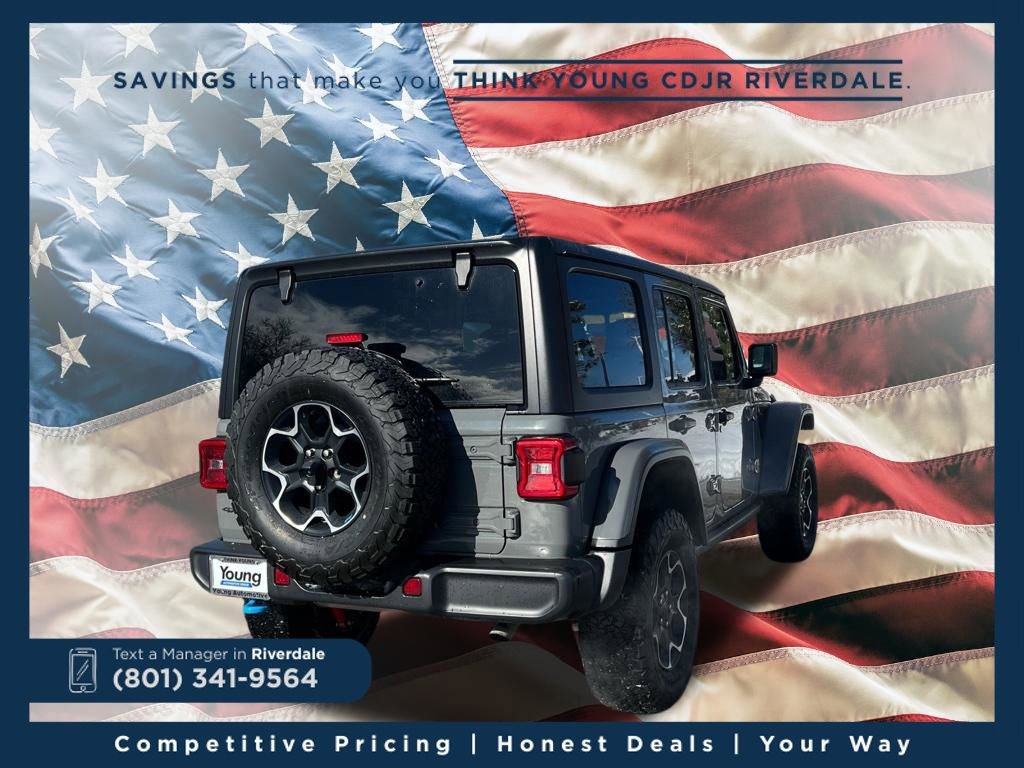 Used 2022 Jeep Wrangler Unlimited Rubicon 4xe image 8