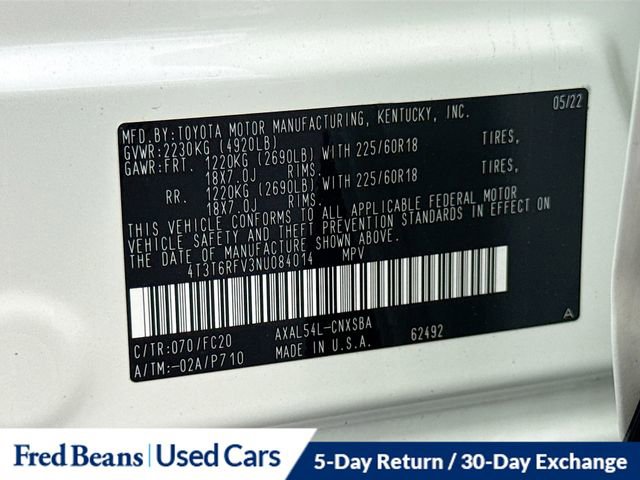 Used 2022 Toyota RAV4 SE w/ Convenience Package image 35