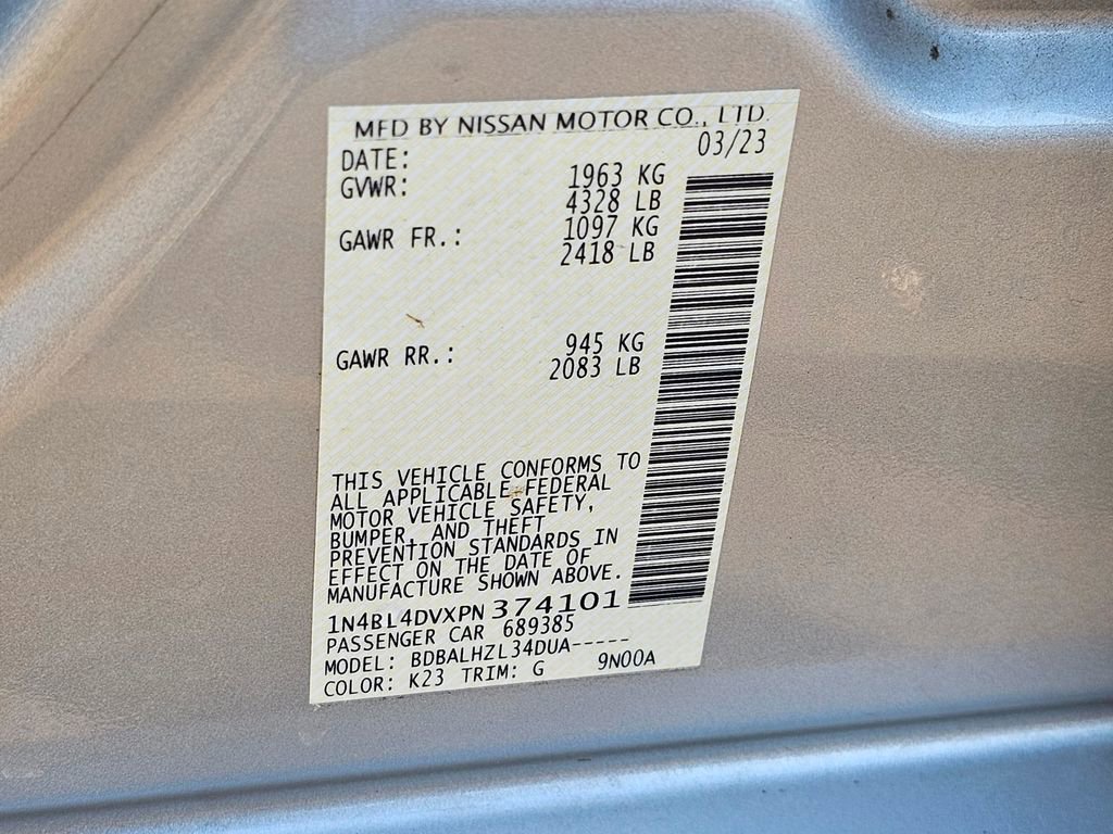 Used 2023 Nissan Altima 2.5 SV image 33